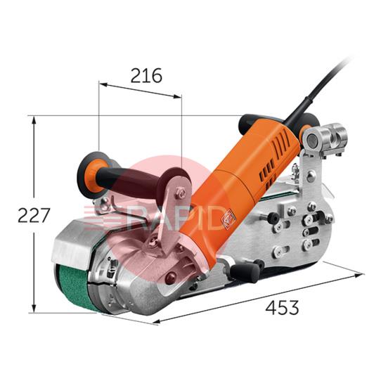 72450160000  FEIN GRIT GHB 15-50 1500W Belt Grinder Set - 230v